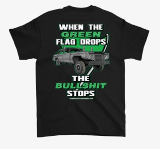 Green Flag Drops Wagon - T-shirt #7939391
