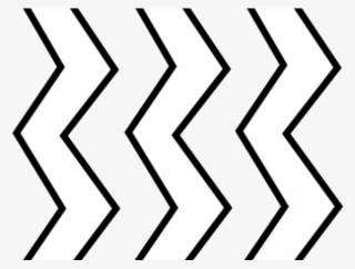 Path Clipart Zig Zag - Line Art #7939525