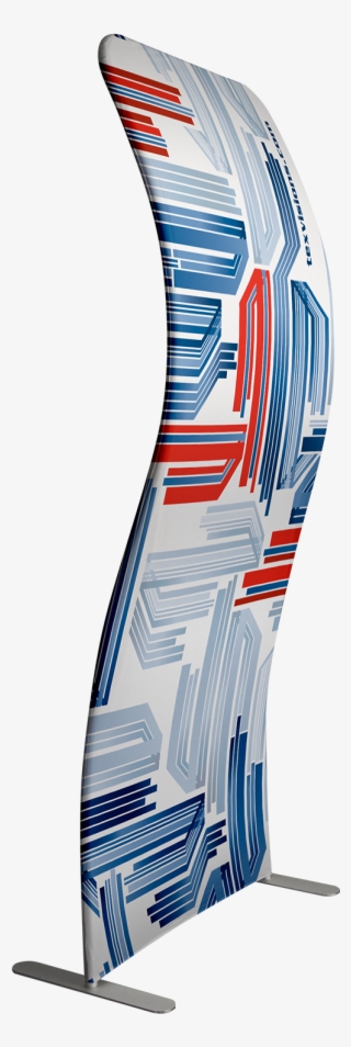 With A One Of A Kind Shape, The Arched Tension Fabric - Banner #7939944