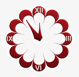 Knitted New Year Clock - Template #7940154