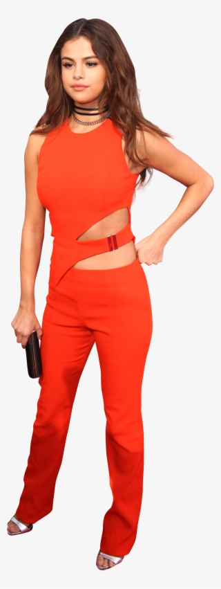 Selena Gomez In A Red Dress - Girl #7940878