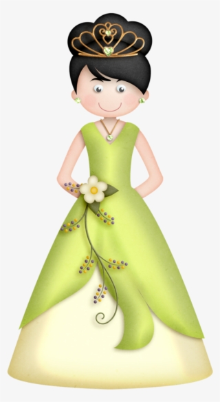 Gold Crown, Crown Royal, Princess Palace, Boy Cards - Princess Clipart Black Haired #7941341