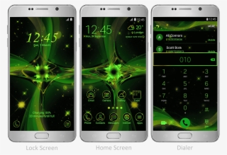 Green Flare - Steampunk Phone Theme #7941698