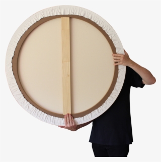 100cm Round Canvas - Plywood #7942445