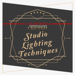 Studio Lighting Techniques - Poster #7942475