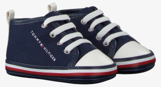 Blue Tommy Hilfiger Baby Shoes Lace-up Shoe - Skate Shoe #7943064