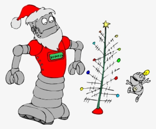 Santa Robot Png #7944604