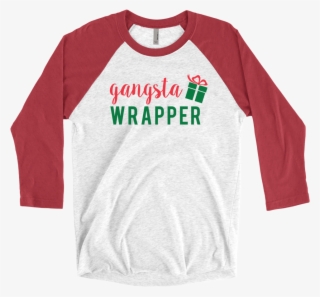 Gangsta Wrapper Raglan Tee - Big Ol Kitties Shirt #7945015