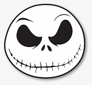 Jack Skellington Face Png - Nightmare Before Christmas Png #7945518