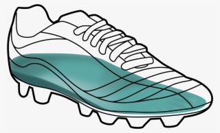 Football Shoe Black Outline #7946974