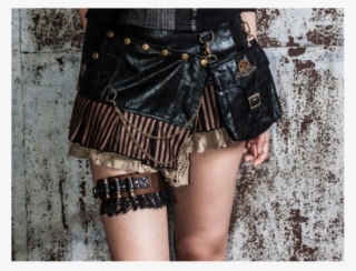 Steampunk Bullet Garter - Skirt #7947338