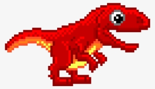 Cute Dino - Pixel Art T Rex #7947438