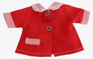 1950's Shirley Temple Play Top For 12" Doll - Button #7947843