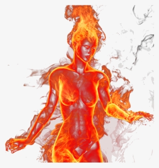 Renders Fire - Girl On Fire Transparent #7947874