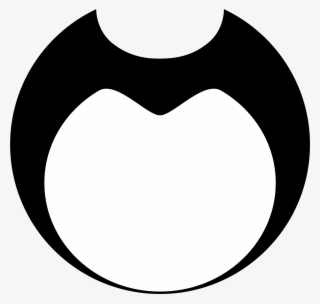 288kib, 3107x2958, Bendy Face Blank - Bendy And The Ink Machine Face #7948615