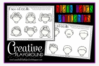 Click Here For These Blank Faces Printables #7948996