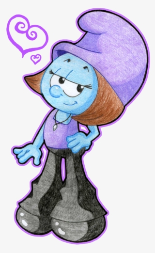 Lavender Smurfling By Kiss The Iconist-d4gvgy3 - Cartoon #7949080