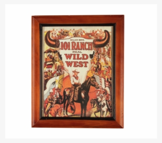 Wooden Frame - Wild West Posters #7949453