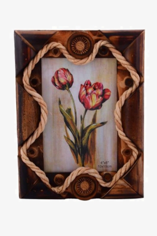 Dark Brown Wooden Frame - Picture Frame #7949748