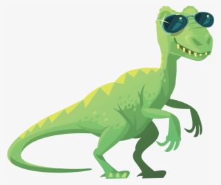 Wearing Sunglasses Photography Illustration Royalty-free - T Rex Wearing Sunglasses #7949831