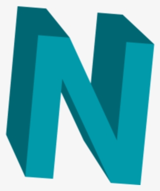 Letter N Icon - Gambar Huruf N 3d #7950093