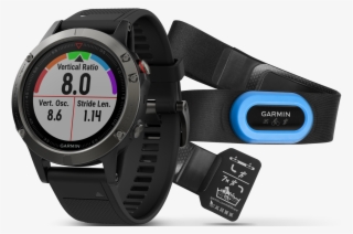 Fenix 5 Slate Grey With Black Band Multisport Training - 010 01688 32 #7950461