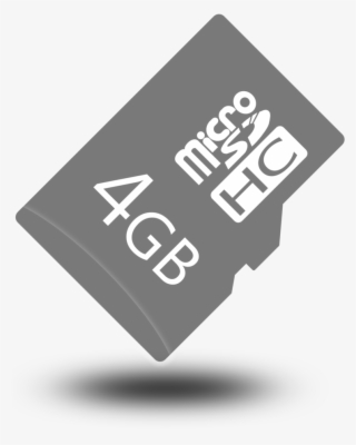 Clipart Black And White Library Sdspi Driver Thecore - Memory Card Micro Sd 4gb #7950637