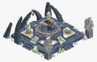 Sepulcher Of Evil - Simpsons Tapped Out Halloween Design #7950756