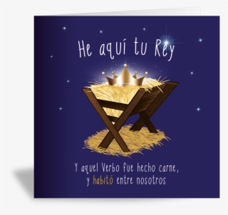 Spanish Christian Cards - Behold Your King #7951570