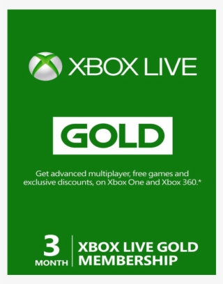 Xbox Live Gold 3 Months - Xbox Live 12 Month #7952006
