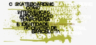 Skateboarding As An Intervention - Calligraphy #7952104