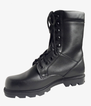 Military Combat Boots Side Zipper Goodyear Welt - Shoe #7952347