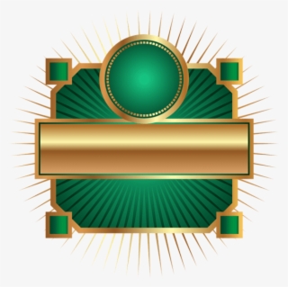 Free Png Download Decorative Label Green Clipart Png - Circle #7953690