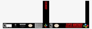 Super Nintendo Game Cover Template #7953845