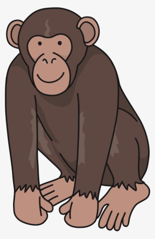 Big Image - チンパンジー イラスト 無料 #7954738