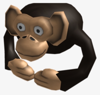 Chimpanzee Clipart Transparent - Monkey Roblox #7954822