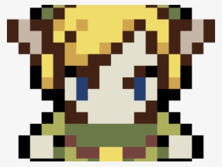 The Legend Of Zelda Clipart Princess Zelda - Pixel Art Link #7955317
