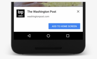 When An App Is Installed, An Icon Is Added To The User's - Pwa Add To Home Screen #7955881