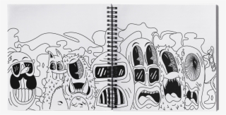 The Wynwood Coloring Book Png Coloring Cool Skull Easy - Sketch #7955882