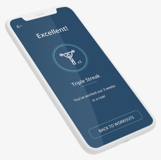 Badgeup Fitness App Earned Achievement Screen On Iphone - Samsung Galaxy #7955961