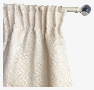 White Transparent Curtains - Ruffle #7956348