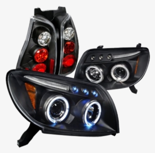 Toyota 4runner Black Halo Projector Headlights Altezza - 2005 Toyota 4runner #7956570