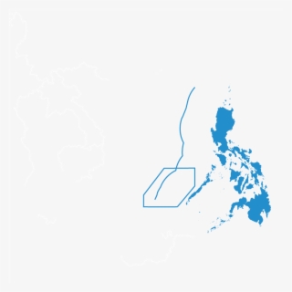 China - Map Of The Philippines Gray #7957000