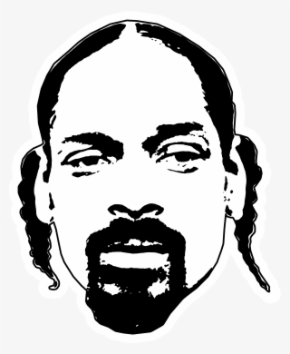 Snoop Dogg Face Png - Snoop Dogg Silhouette #7957460