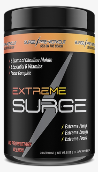 Extreme Surge Pre-workout - Caffeine #7957731