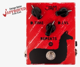 Delay Llama Old Art - Carmine #7959447