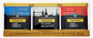 London Skyline Red White And Blue Caddies #7959697