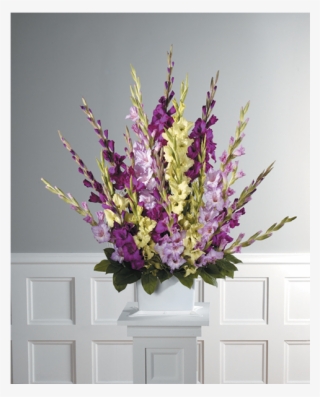Gladiolus Pedestal Arrangement - Flowers Gladiolus Arrangements #7959740