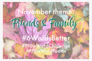 Year To A Better You November 6-word Story Prompts - Autumn #7960074