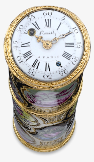 This Extraordinary Rare Louis Xv-period Gold And Enamel - Analog Watch #7960577